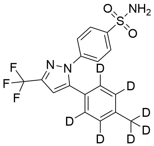 Celecoxib-D7 Structure