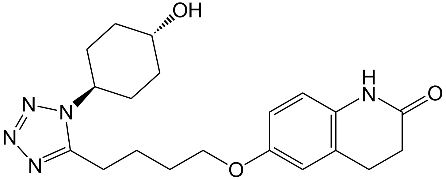 4\'-Trans-Hydroxy Cilostazol Structure