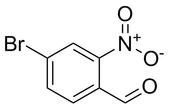 4-Bromo-2-Nitrobenzaldehyde Structure