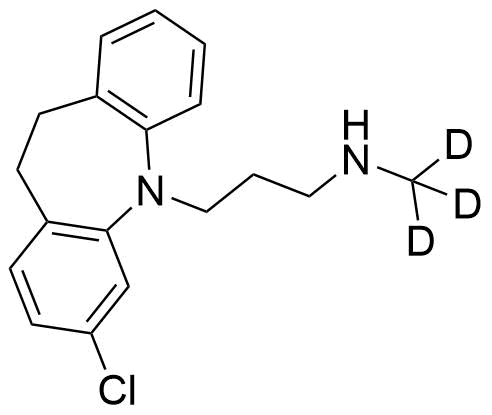 N-Desmethyl Clomipramine D3 Structure