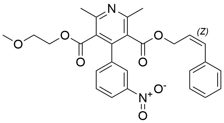 (Z)-Dehydro Cilnidipine Structure