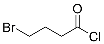 4-Bromobutanoyl Chloride Structure