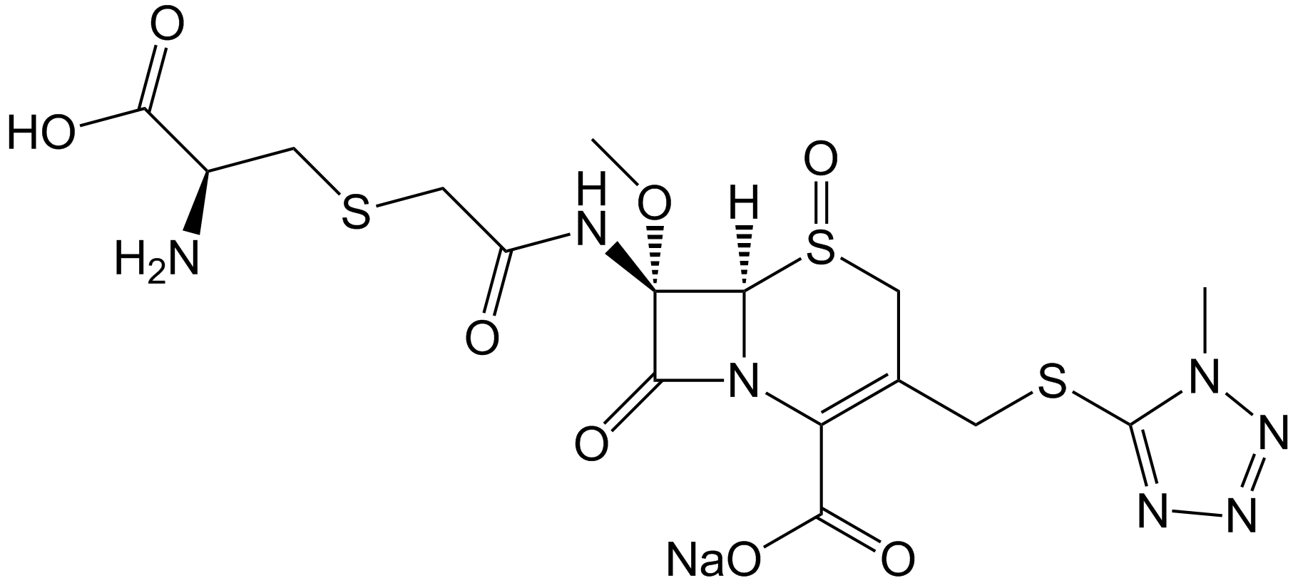 Cefminox Sodium Impurity 14 Structure
