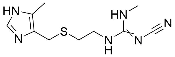 Cimetidine Structure