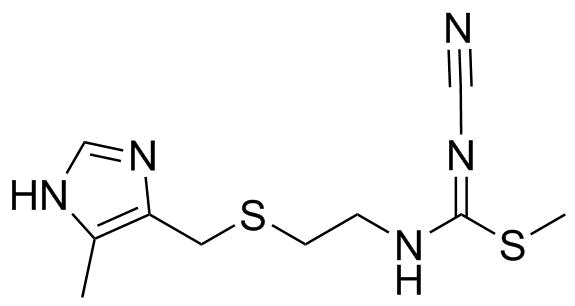Cimetidine EP Impurity A Structure