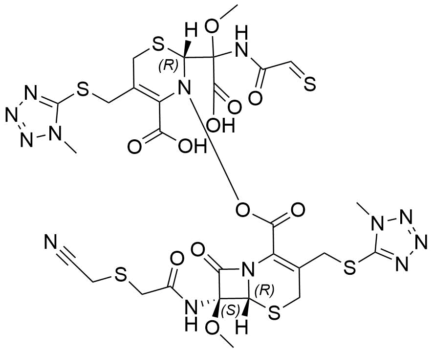 Cefmetazole Dimer Impurity 81 Structure