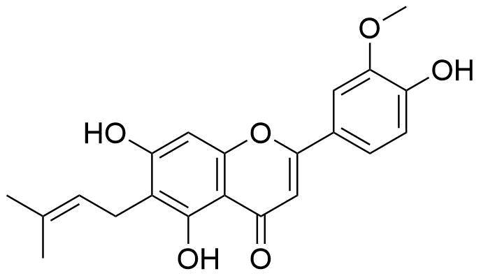 Cannflavin B Structure