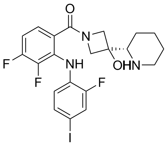 Cobimetinib Structure