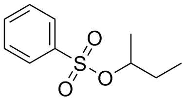 Sec-Butyl Benzenesulfonate Structure