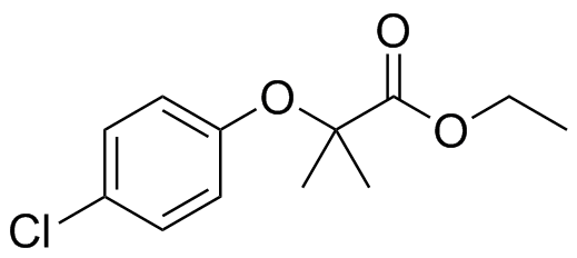 Clofibrate Structure
