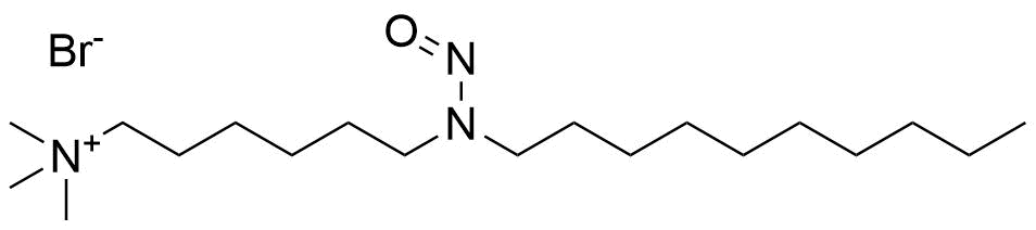 N-Nitroso Decyl Aminoquat bromide Structure