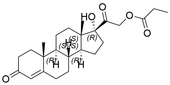 Clascoterone Impurity 3 Structure