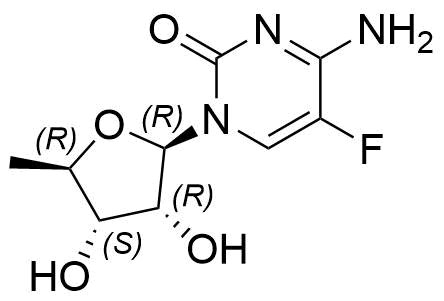 Capecitabine EP Impurity A Structure