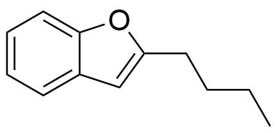 2-Butylbenzofuran Structure