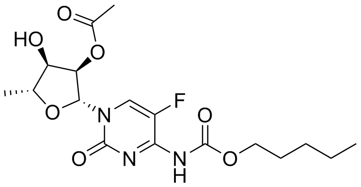 Capecitabine Impurity 23 Structure