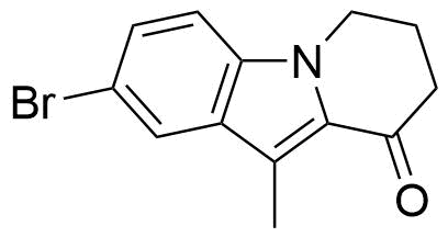 2-bromo-10-methyl-7,8-dihydropyrido[1,2-a]indol-9(6H)-one Structure