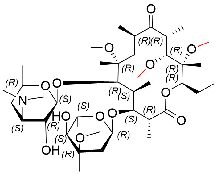 Clarithromycin Impurity 44 Structure