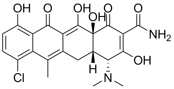 Chlortetracycline EP Impurity K Structure