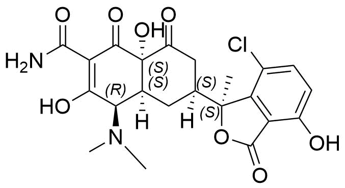 Chlortetracycline Impurity 14 Structure