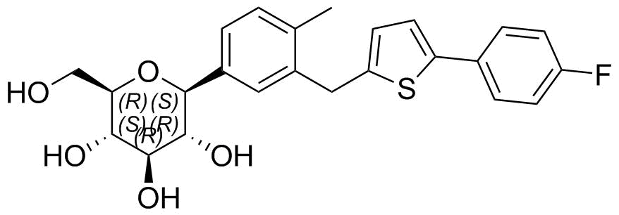 Canagliflozin Structure