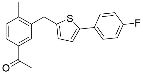 Canagliflozin Impurity 45 Structure