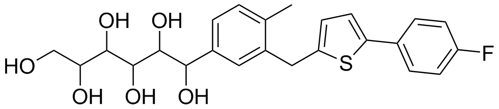 Canagliflozin Impurity 55 Structure