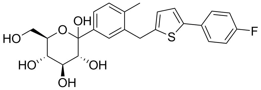 Canagliflozin Impurity 86 Structure
