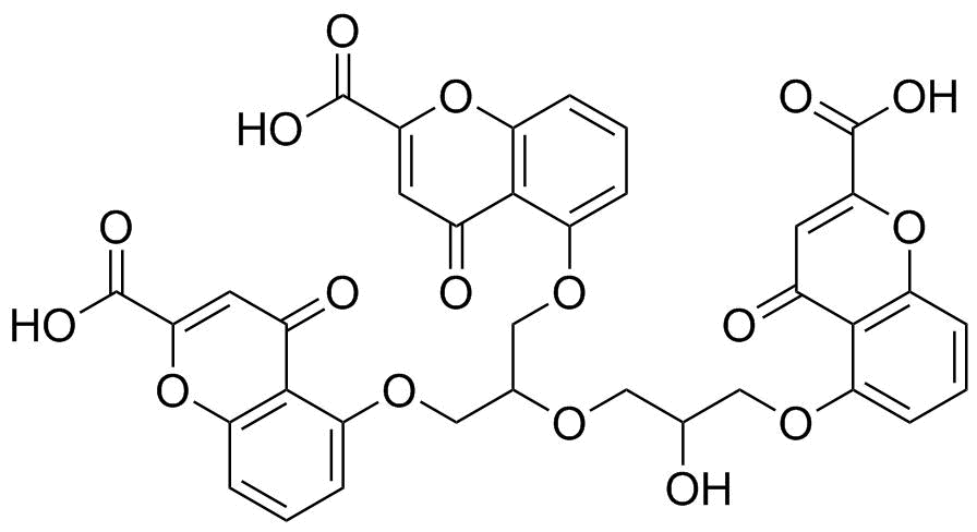 Sodium Cromoglicate Impurity 6 Structure