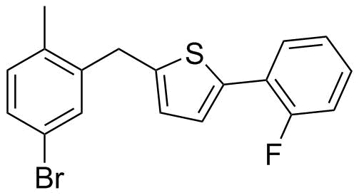 Canagliflozin Impurity 118 Structure