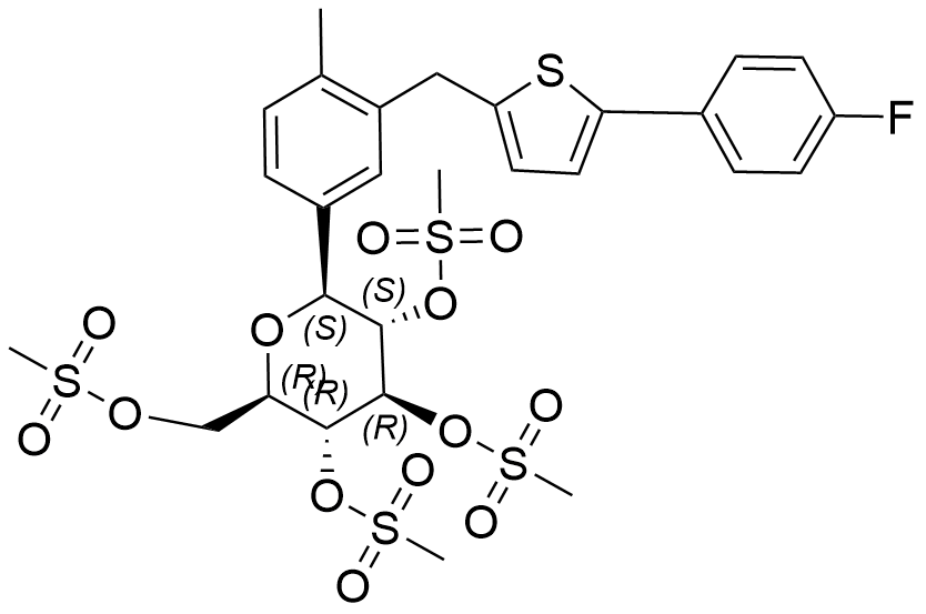 Canagliflozin Impurity 124 Structure