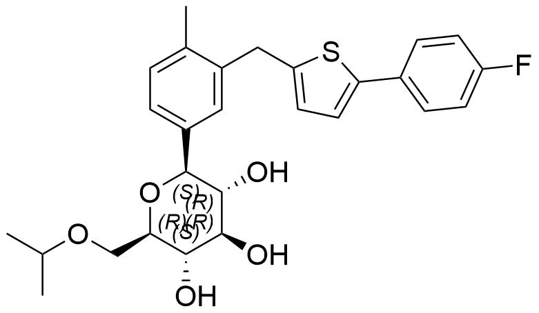 Canagliflozin Impurity 133 Structure
