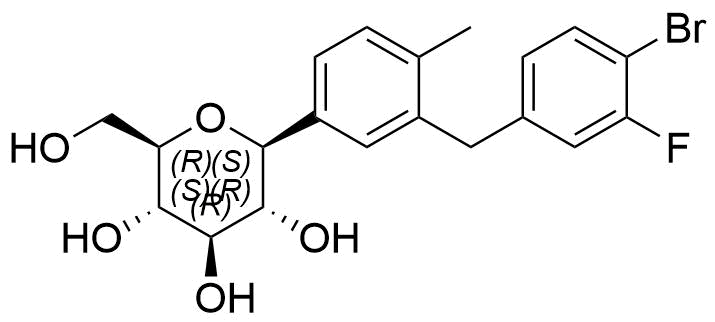 Canagliflozin Impurity 148 Structure