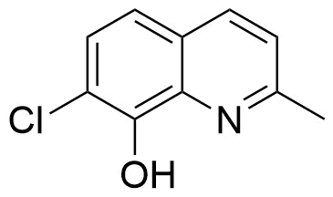 Chlorquinaldol Impurity 4 Structure