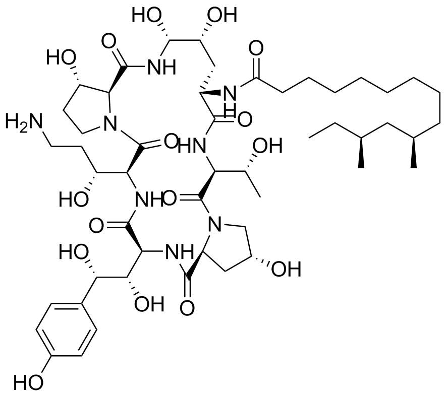 Caspofungin Impurity 1 Structure