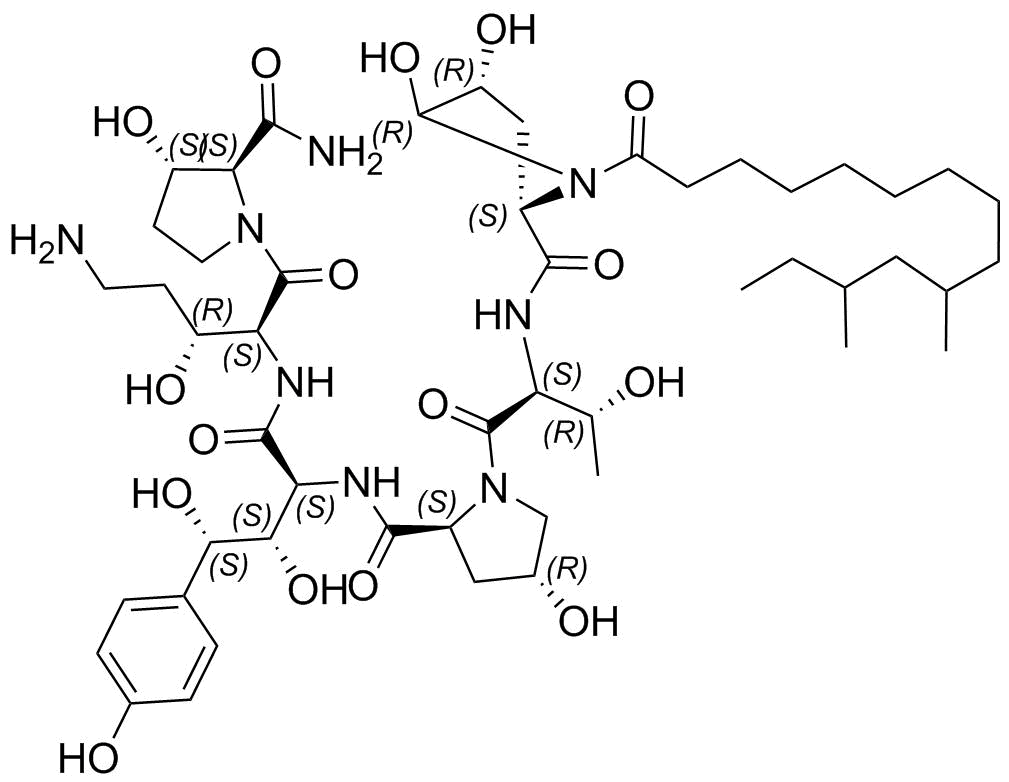 Caspofungin Impurity 14 Structure