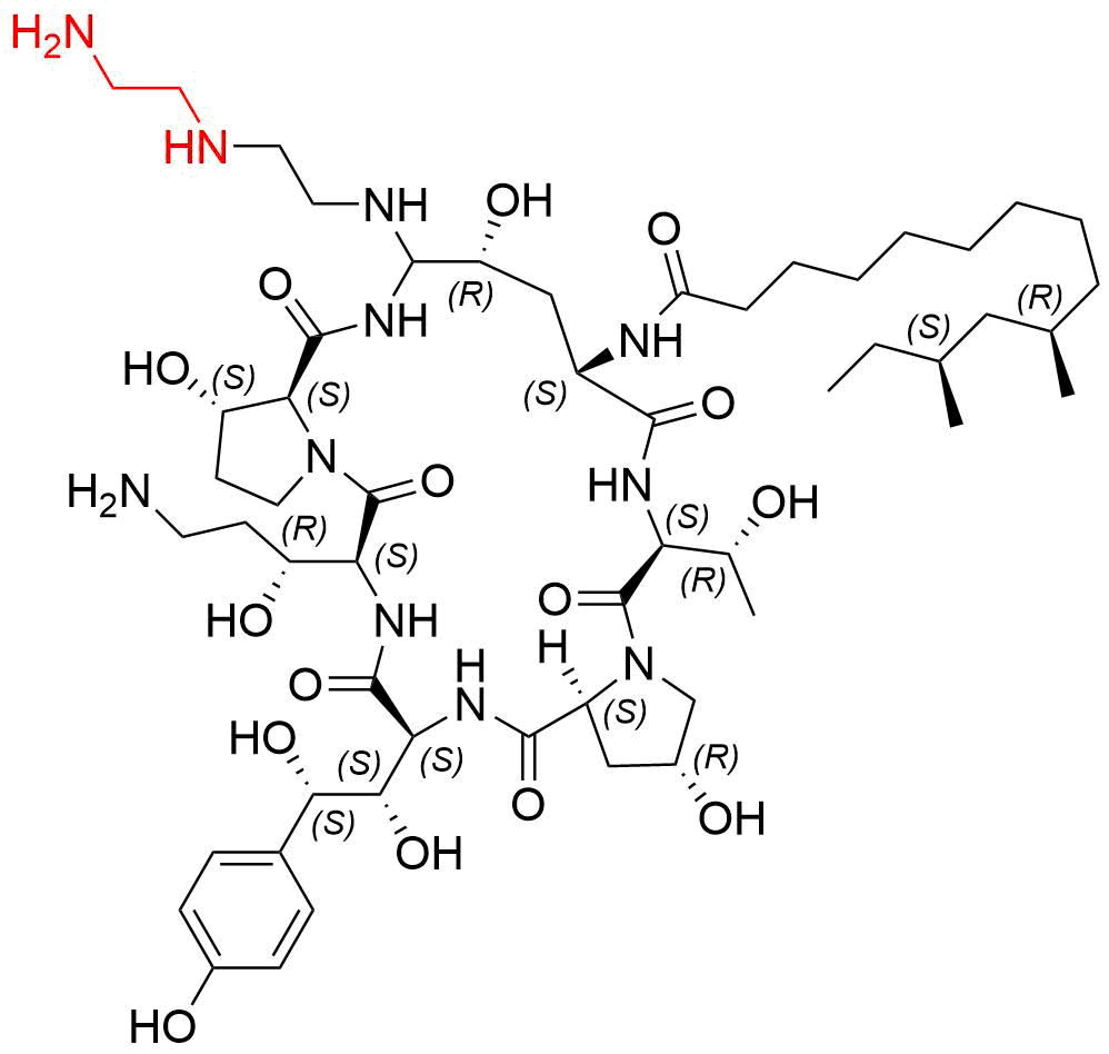 Caspofungin Impurity 30 Structure
