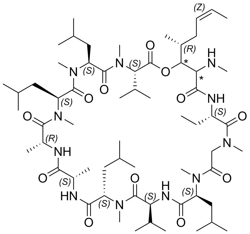 Cyclosporin Impurity 29 Structure