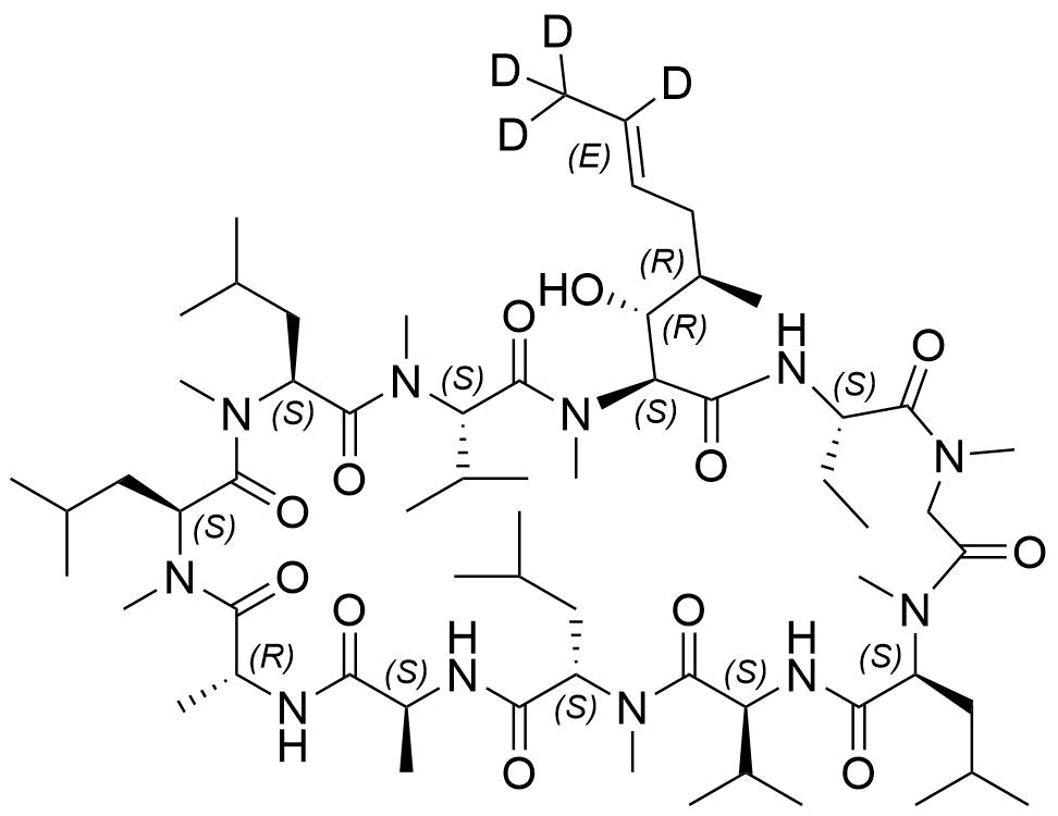 Cyclosporin Impurity 38 Structure