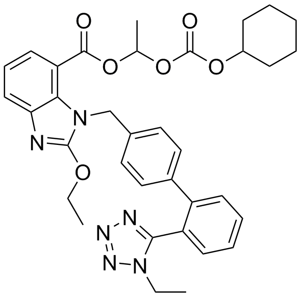 Candesartan Cilexetil EP Impurity E Structure