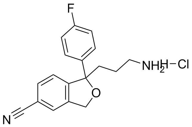 Citalopram Didesmethyl Metabolite Structure