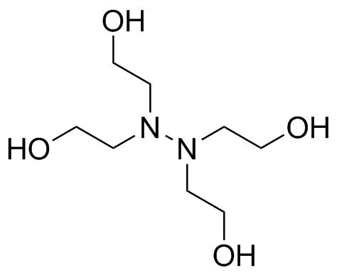 2,2\',2\'\',2\'\'\'-(Hydrazine-1,1,2,2-Tetrayl)Tetrakis(Ethan-1-Ol) Structure