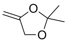 2,2-Dimethyl-4-Methylene-1,3-Dioxolane Structure