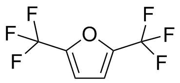 2,5-Bis(Trifluoromethyl)Furan Structure