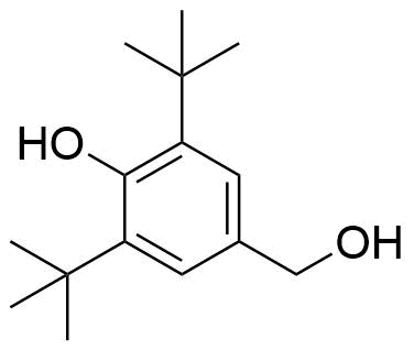 2,6-Di-Tert-Butyl-4-Hydroxymethylphenol Structure