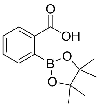 2-(4,4,5,5-Tetramethyl-1,3,2-Dioxaborolan-2-Yl)Benzoic Acid Structure