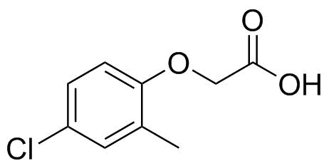 2-(4-Chloro-2-Methylphenoxy)Acetic Acid Structure