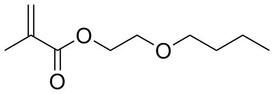 2-Butoxyethyl Methacrylate Structure