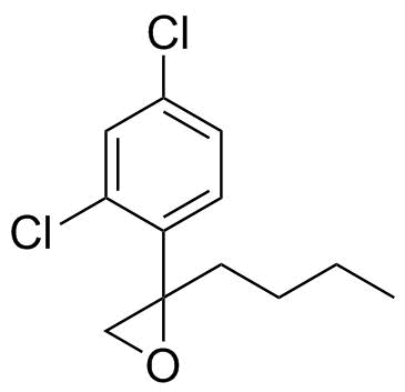 2-Butyl-2-(2,4-Dichlorophenyl)Oxirane Structure