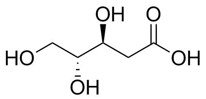 2-Deoxy-Erythro-Pentonic Acid Structure
