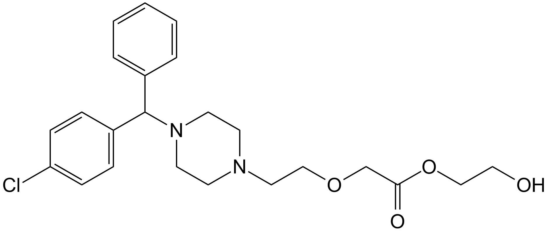 Cetirizine Impurity 65 Structure